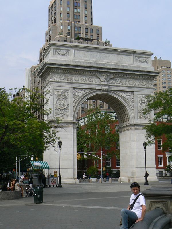 Washington Square: L Arc de Triomphe du Washington Square 2
